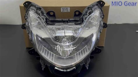 mio gear headlight lens|Mio Gear Headlight Assembly (Made in Thailand) .